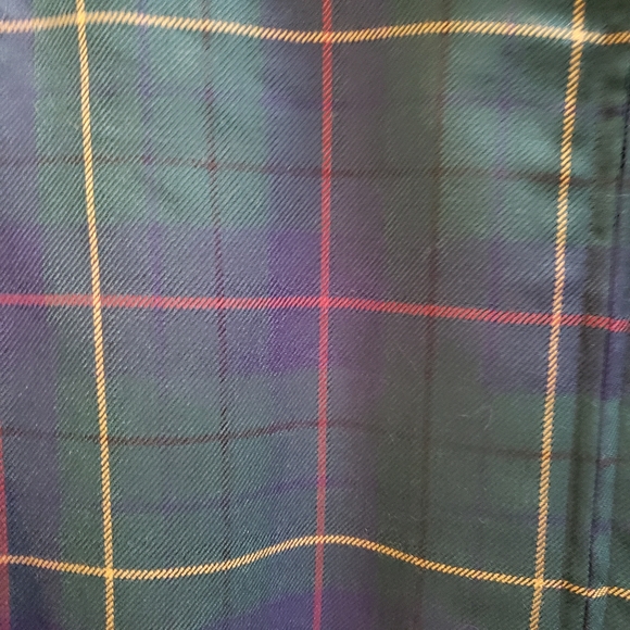 NWT Vintage Pendleton Wool Tartan Plaid Pant Suit XL 16 - Picture 12 of 15